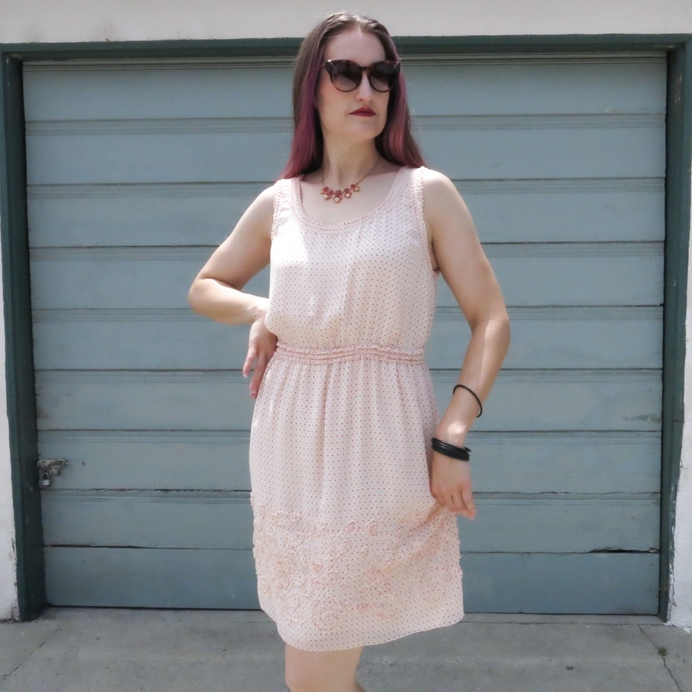 Max Studio Polka Dot Dress